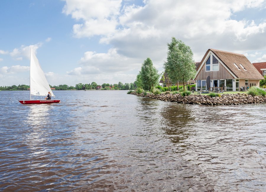Ferienhäuser am Wasser in Holland